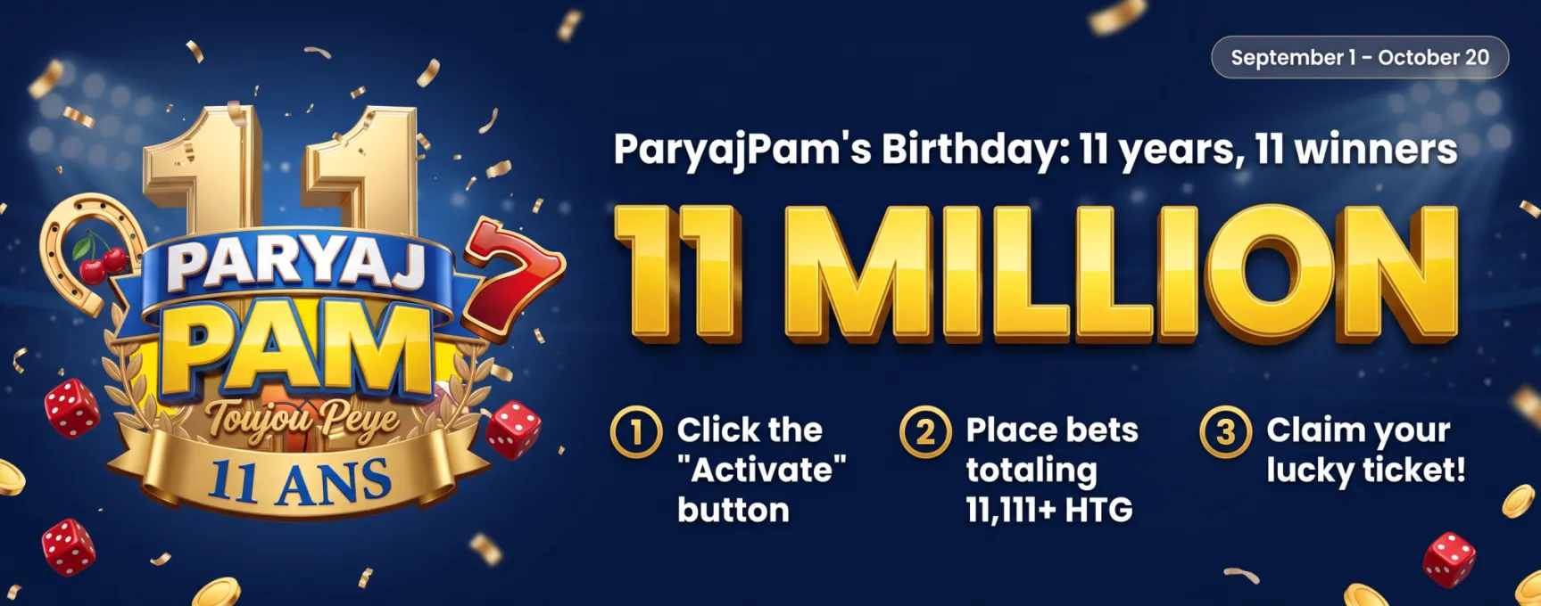 11 Years of Paryajpam: 11 New Millionaires!