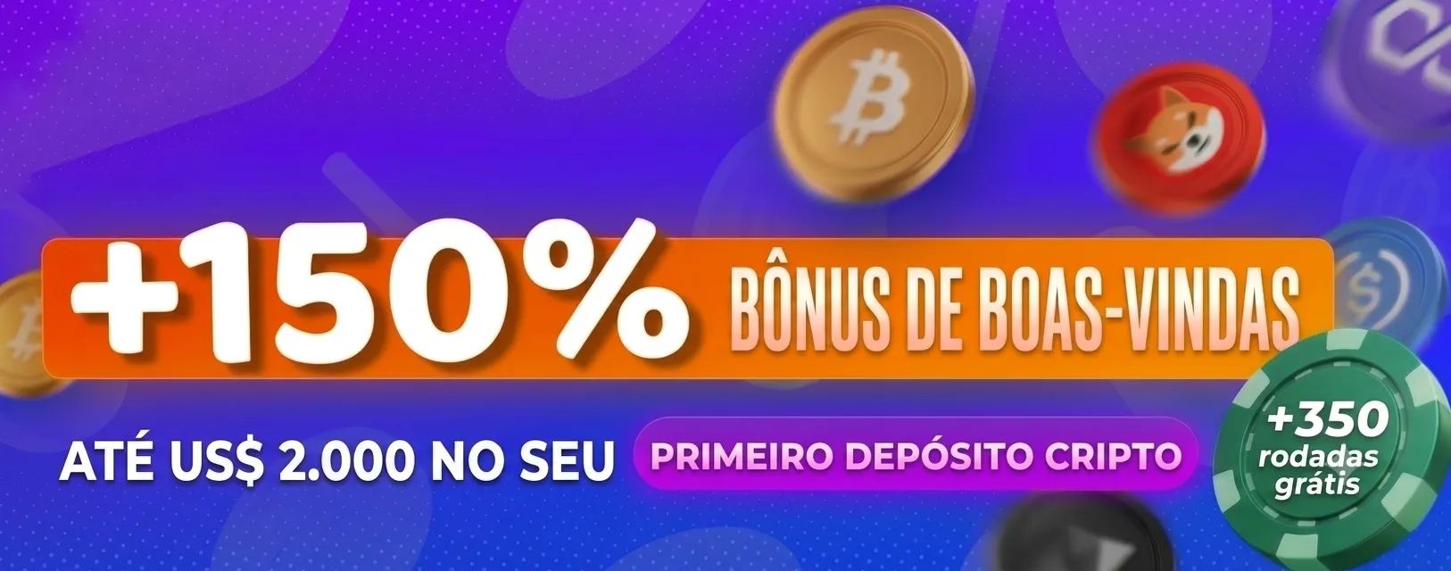 Crypto Bonus +150%